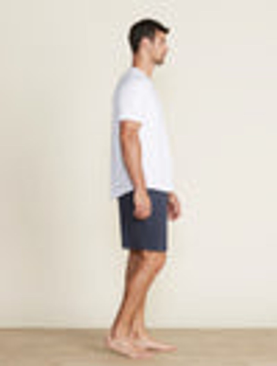 Him Barefoot Dreams | Malibu Collection® Men'S Washed Jersey Short Sleeve