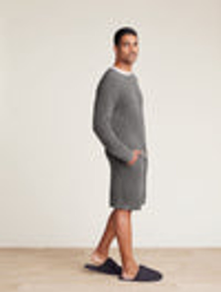 Him Barefoot Dreams | Cozychic Ultra Lite® Men'S Raglan Pointelle Pullover