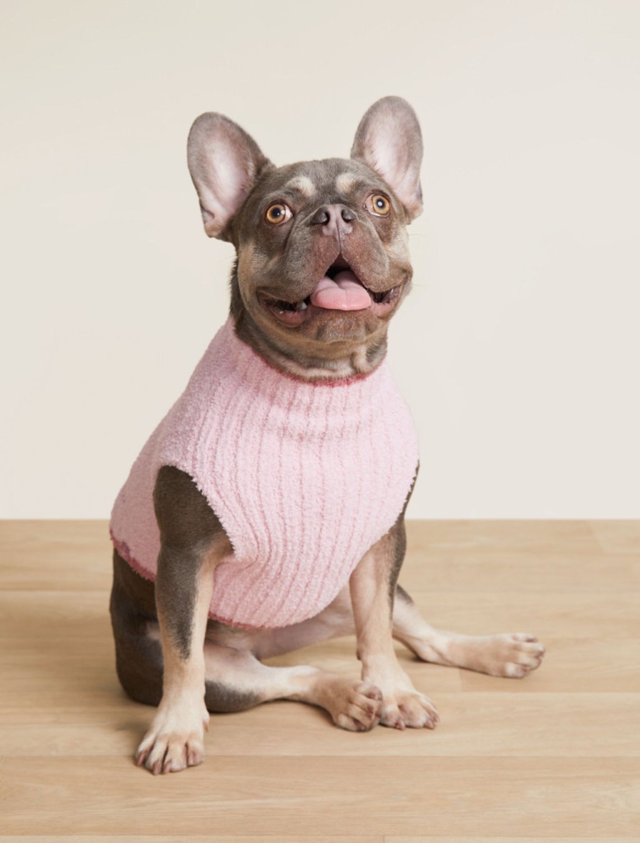 Pet Barefoot Dreams | Cozychic Disney Tiara Pet Sweater Bella Pink