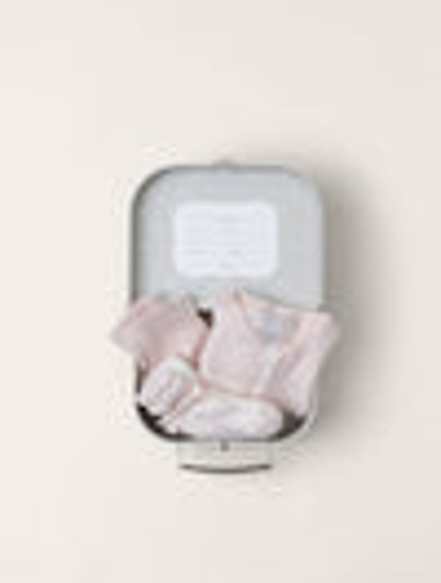 Baby + Child Barefoot Dreams | Cozychic Lite® Girls Heirloom Newborn Set