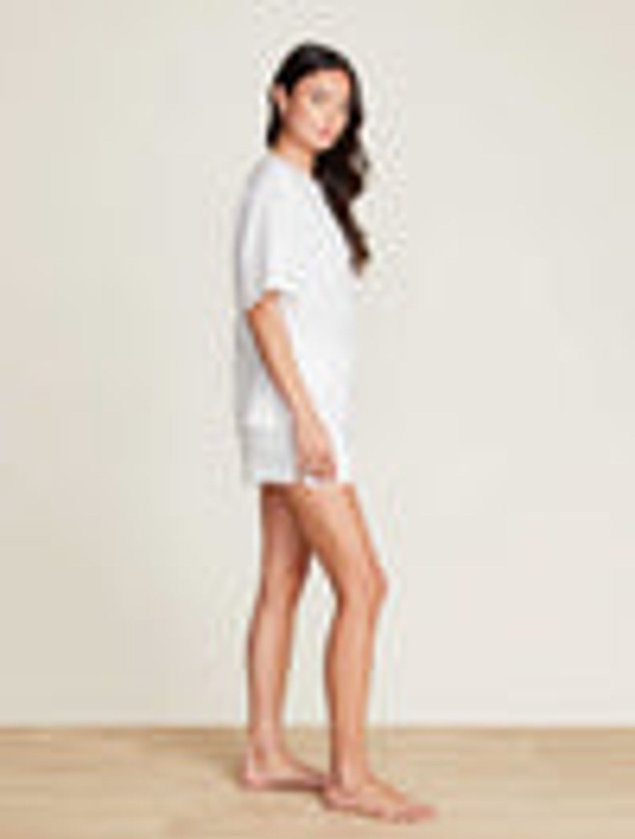 Her Barefoot Dreams | Malibu Collection® Sun Soaked Crinkle Cotton Tee & Short Set