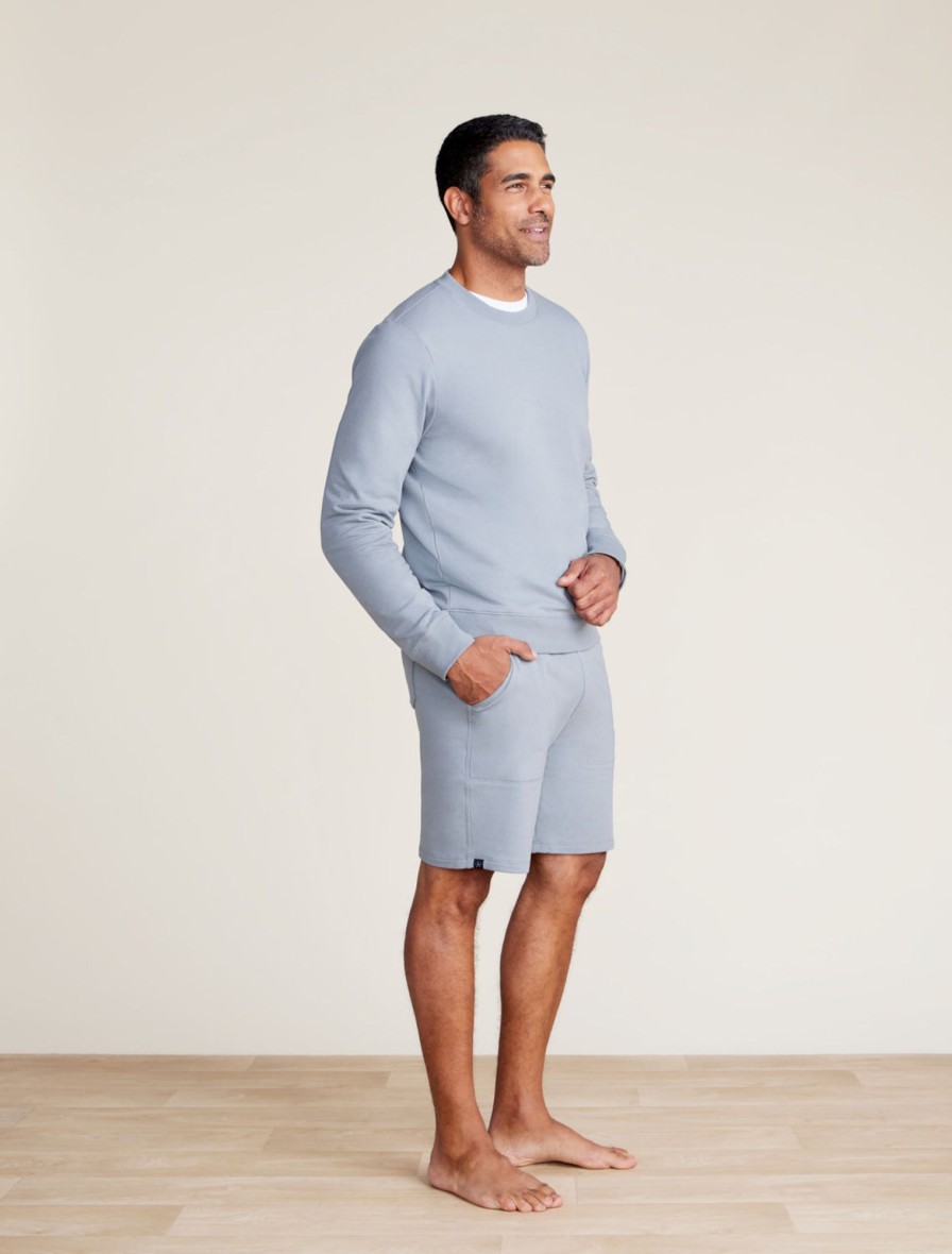 Him Barefoot Dreams | Malibu Collection® Men'S Pima Cotton Fleece Short