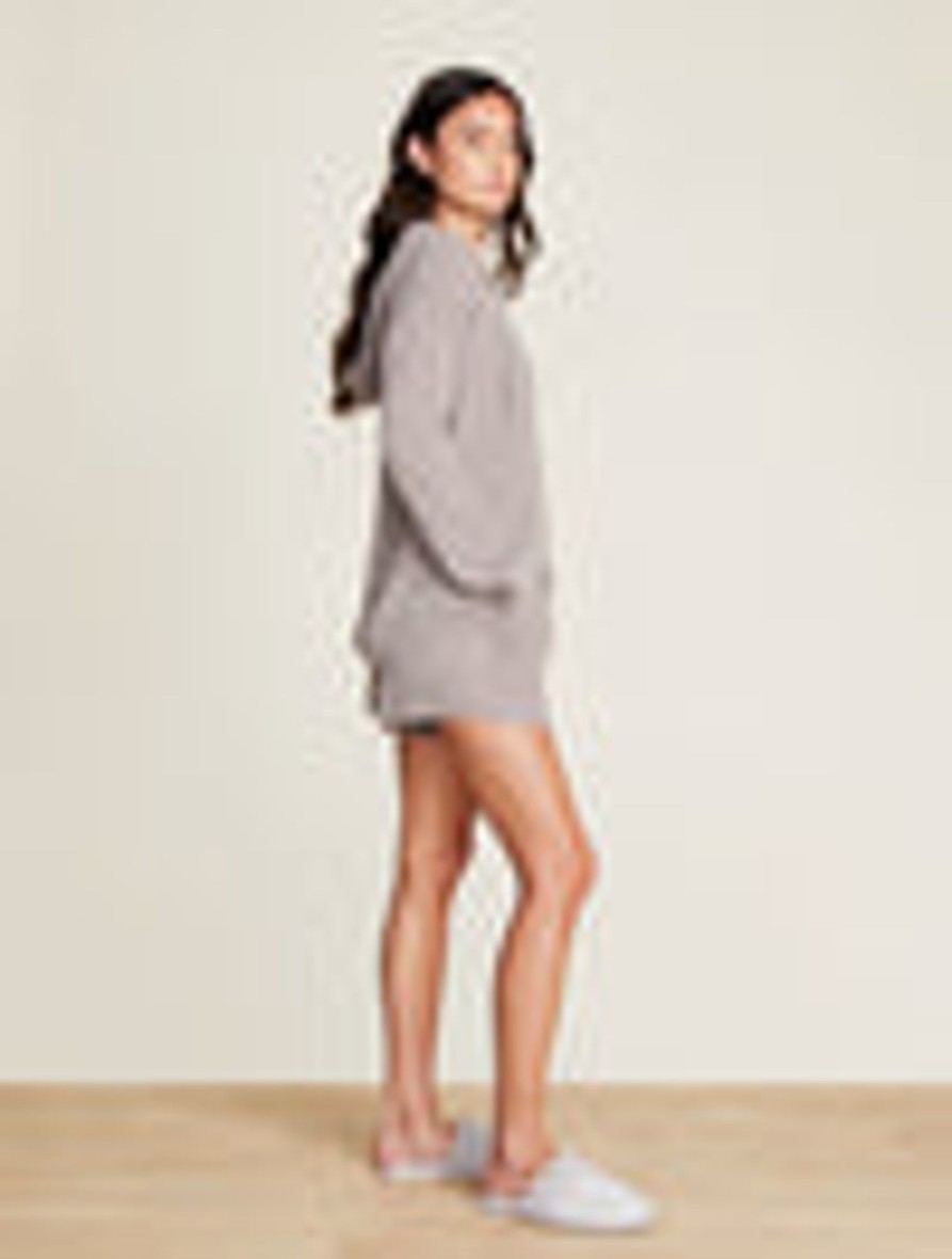 Her Barefoot Dreams | Cozychic Ultra Lite® Ribbed Henley Hoodie