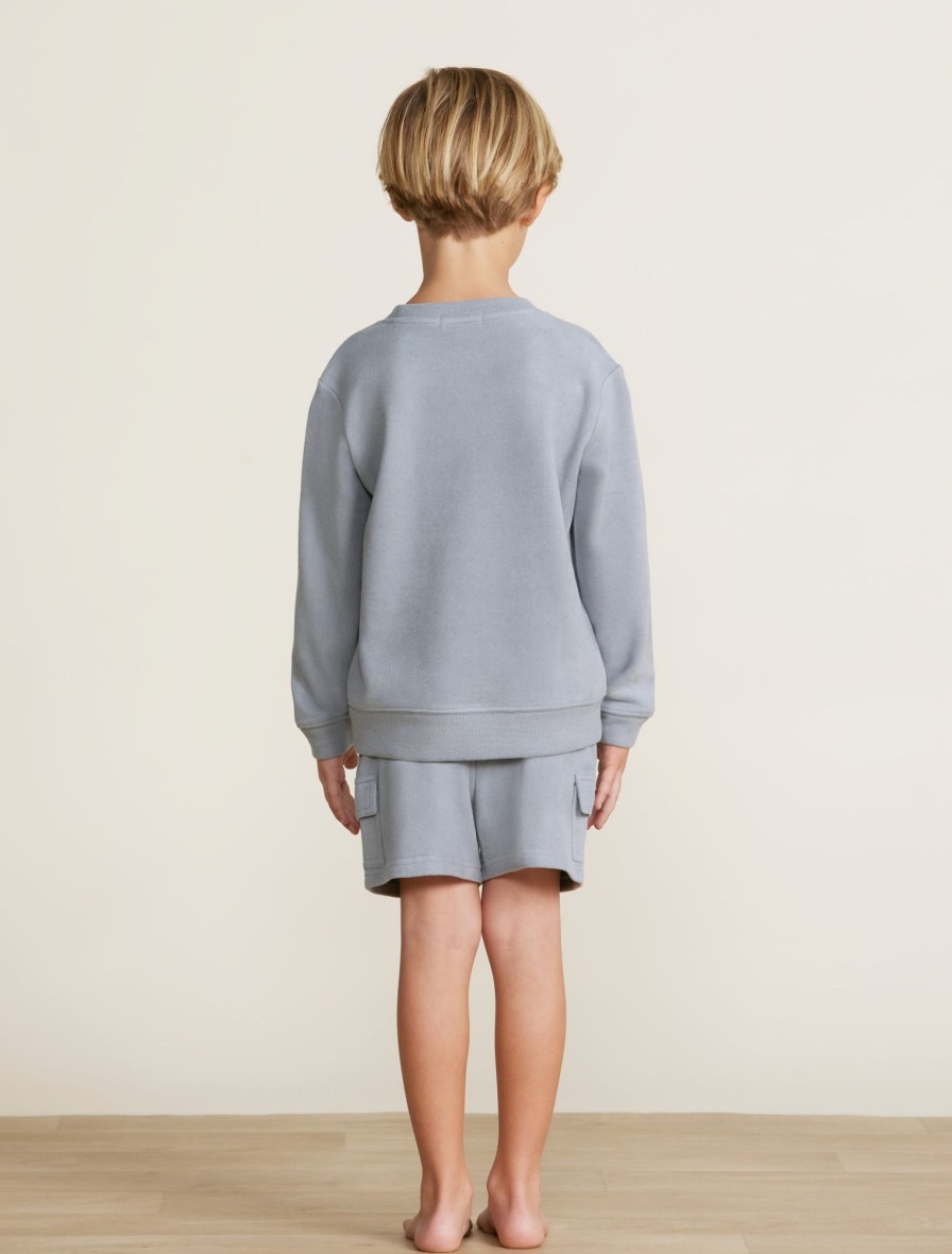 Baby + Child Barefoot Dreams | Malibu Collection® Toddler Brushed Fleece Pullover