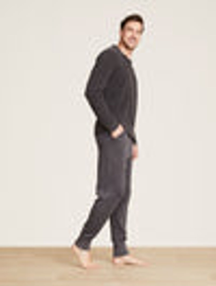 Him Barefoot Dreams | Cozychic Ultra Lite® Men'S Ribbed Collar Pullover