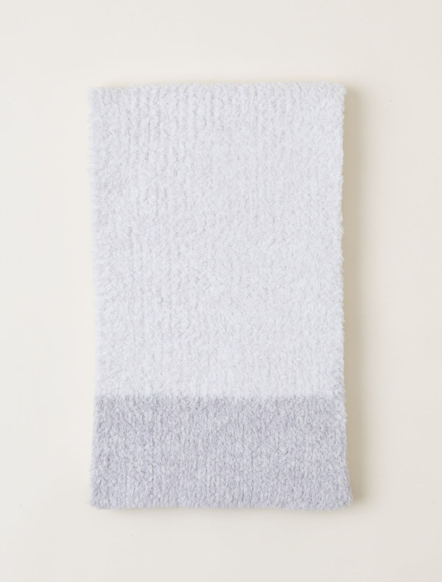 Her + Him Barefoot Dreams | Cozychic® Heathered Tipped Scarf Graphite Multi