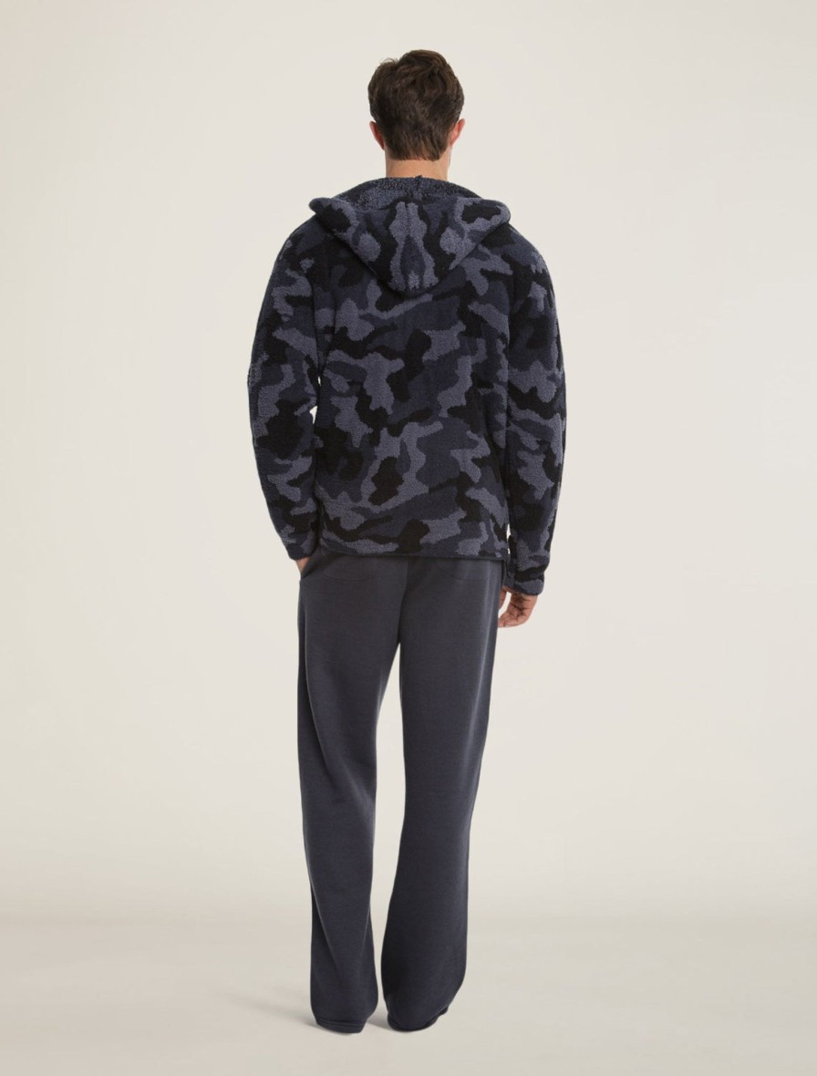 Him Barefoot Dreams | Cozychic® Men'S Camo Zip-Up Hoodie