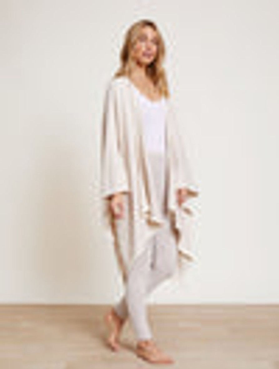 Her Barefoot Dreams | Cozychic® Lite Bordered Wrap