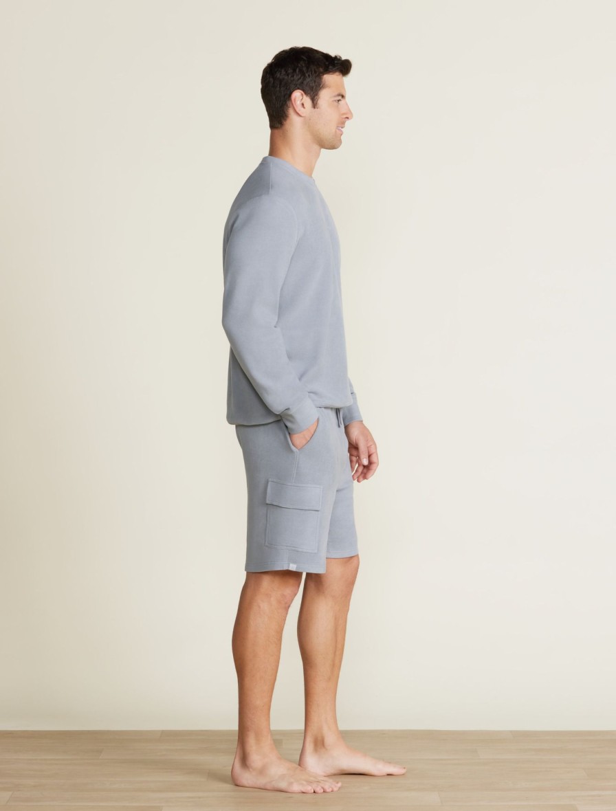 Him Barefoot Dreams | Malibu Collection® Men'S Brushed Fleece Cargo Short