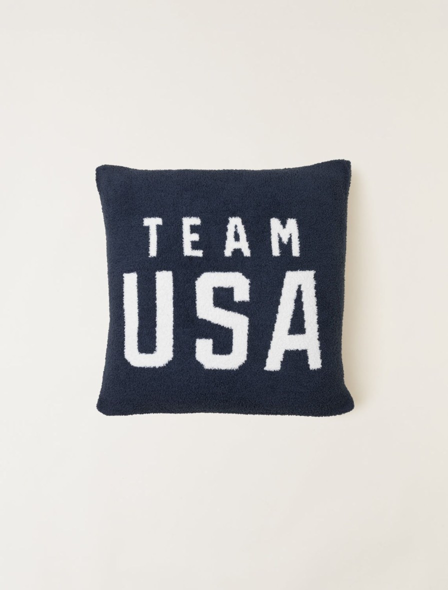 Home Barefoot Dreams | Cozychic® Team Usa Pillow Indigo / Pearl