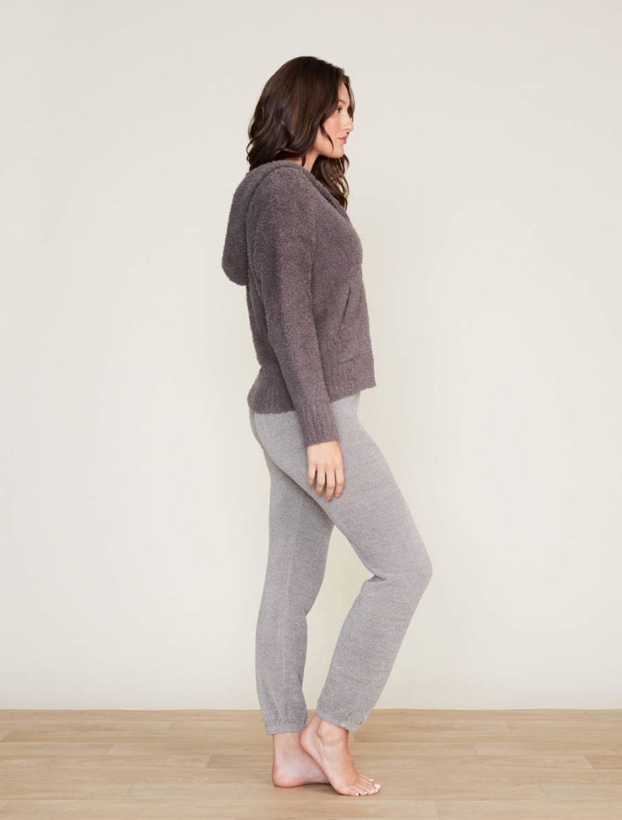 Her Barefoot Dreams | Cozychic® Women'S Relaxed Zip-Up Hoodie Stone