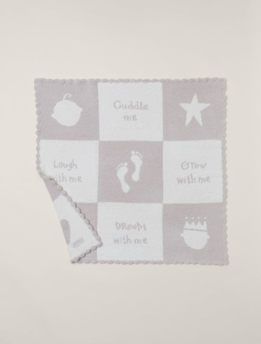 Baby + Child Barefoot Dreams | Cozychic® Cuddle Receiving Blanket Cream / Stone