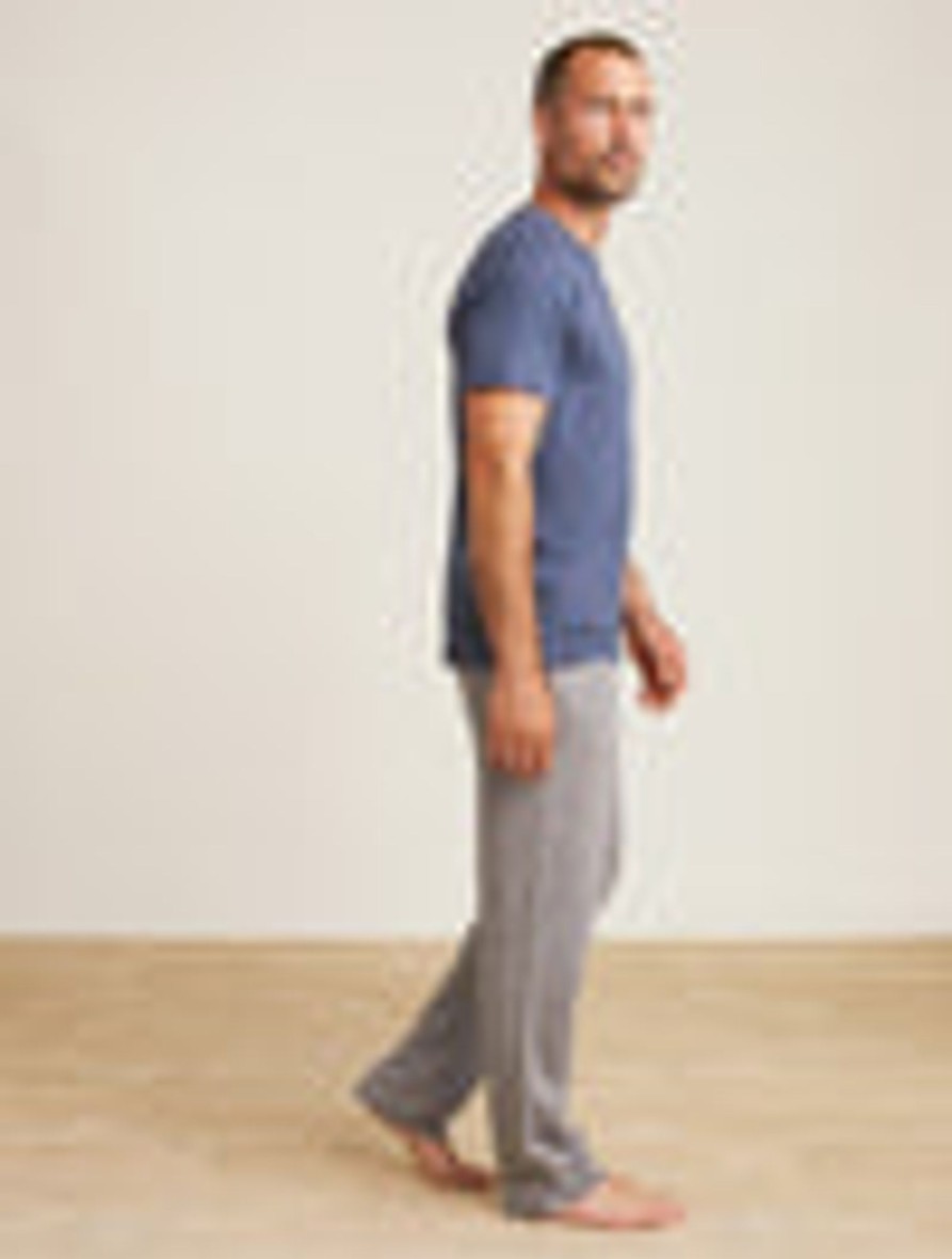 Him Barefoot Dreams | Malibu Collection® Men'S Short Sleeve Cotton Modal Basic Tee