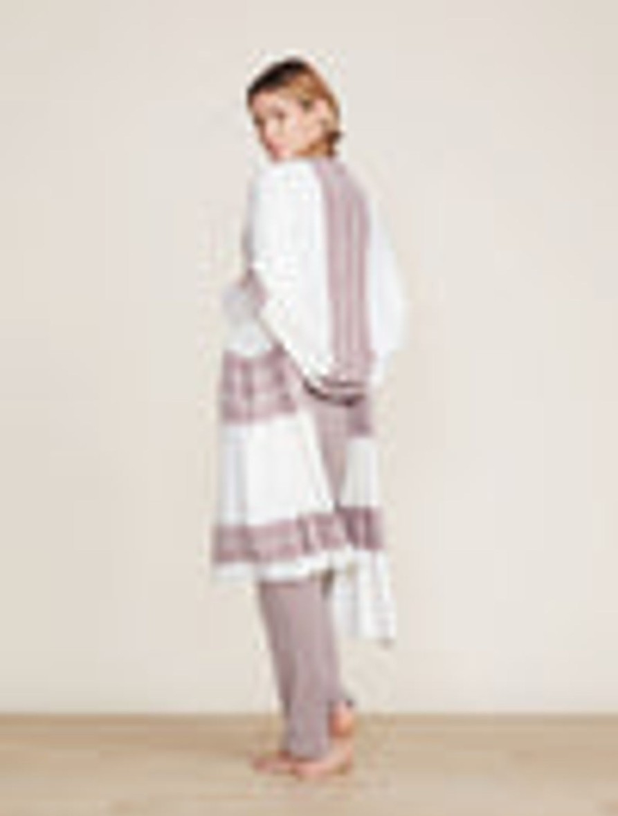 Home Barefoot Dreams | Cozychic Lite® Pinched Stripe Blanket Scarf