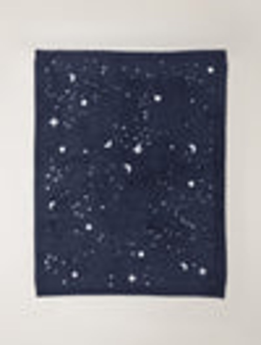 Baby + Child Barefoot Dreams | Cozychic® Starry Blanket Indigo