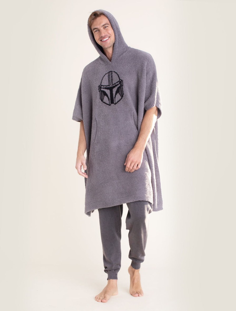 Home Barefoot Dreams, Inc | Cozychic The Mandalorian Cozy | Barefoot Dreams® Official Site - Loungewear, Apparel, Blankets Graphite