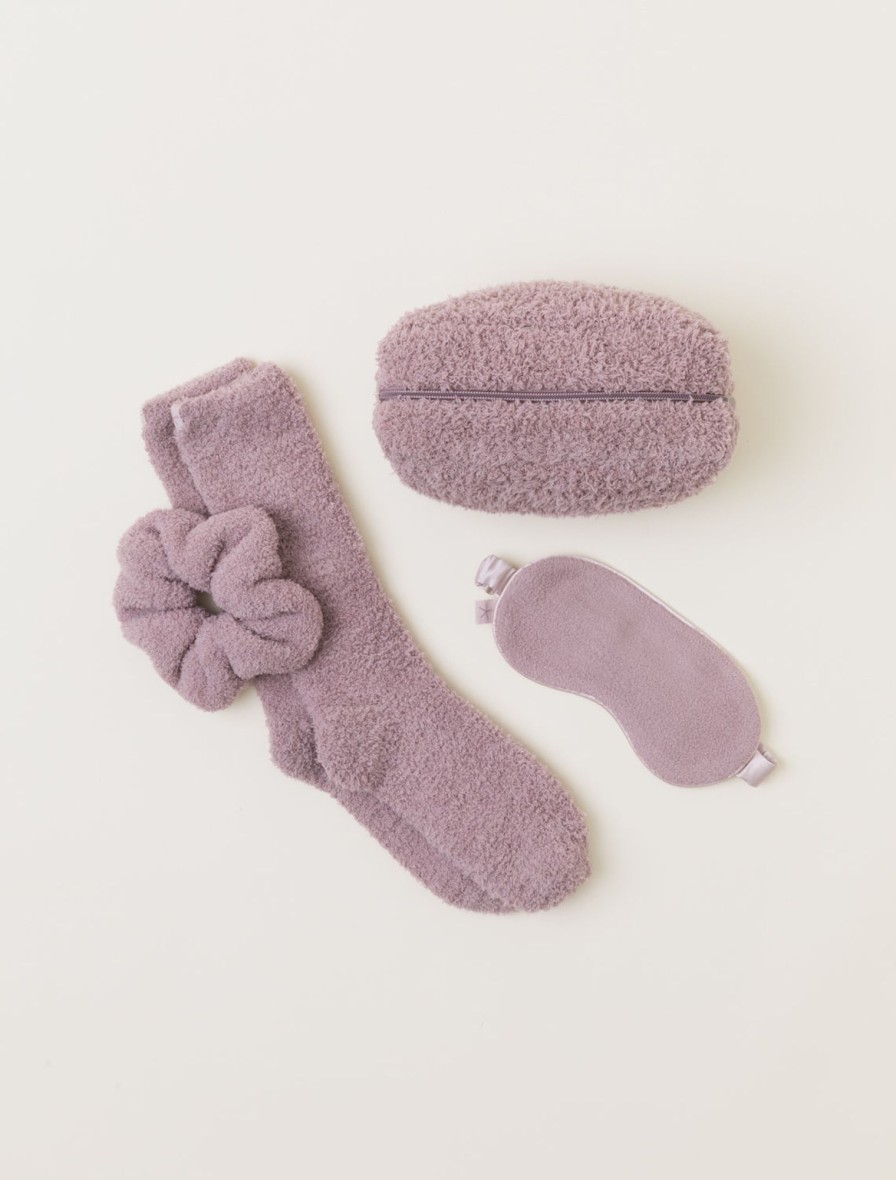 Her Barefoot Dreams | Cozychic® Eye Mask, Scrunchie And Sock Set