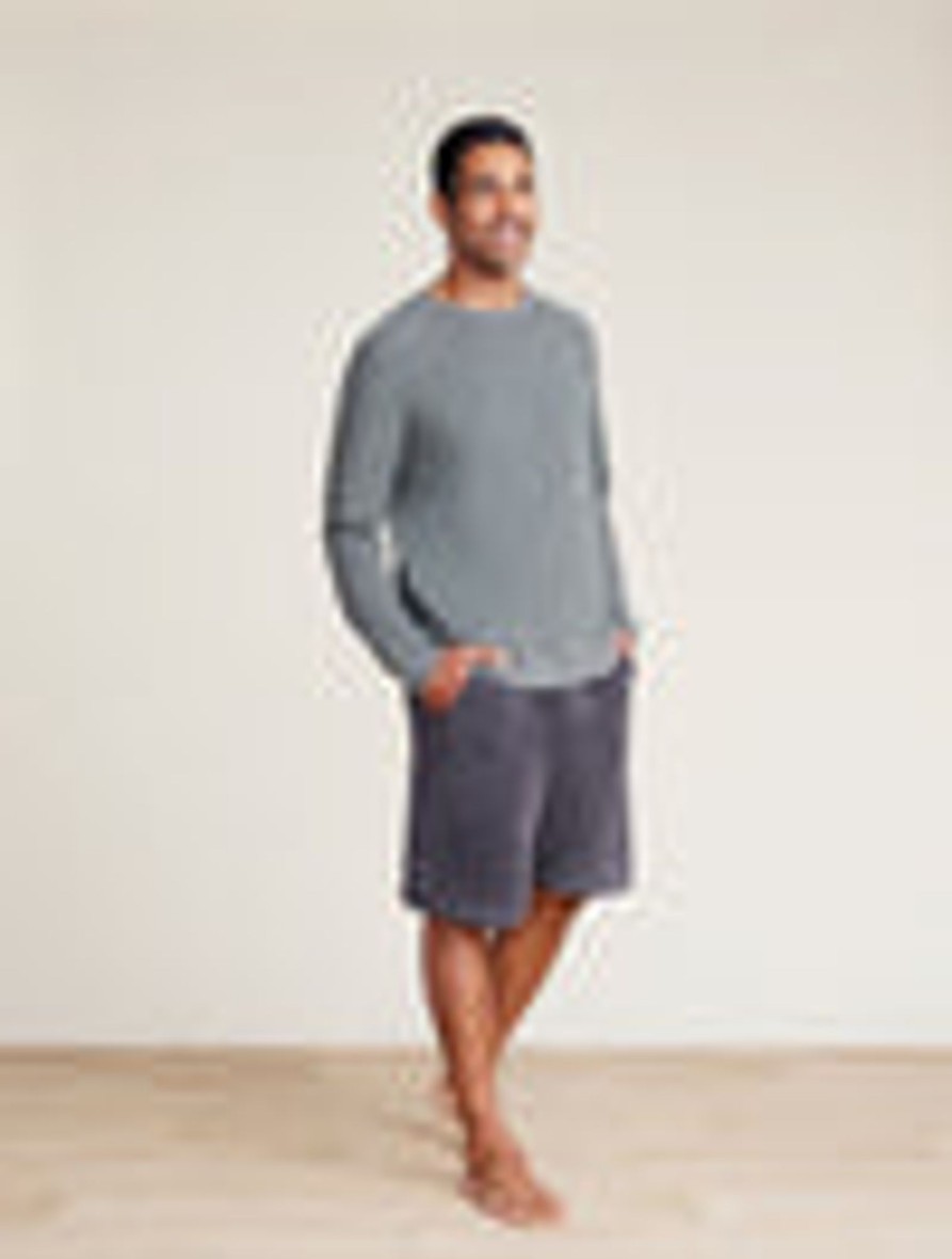 Him Barefoot Dreams | Malibu Collection® Men'S Slub L/S Raglan