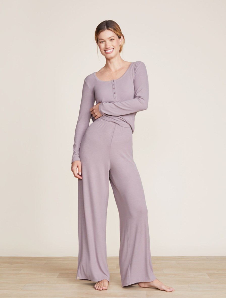 Her Barefoot Dreams | Malibu Collection® Ultra-Soft Rib Wide Leg Pant