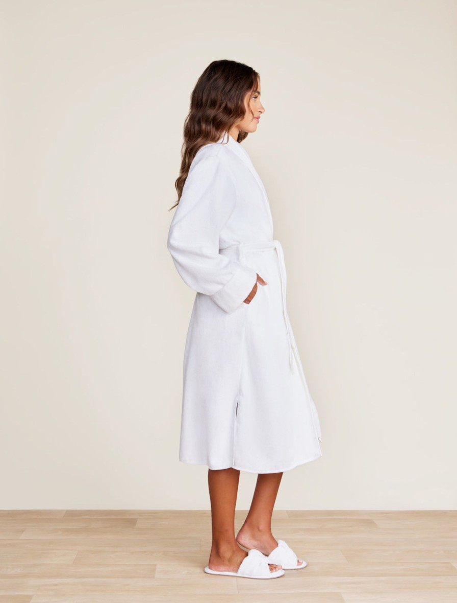 Her Barefoot Dreams | Towelterry Robe Sea Salt