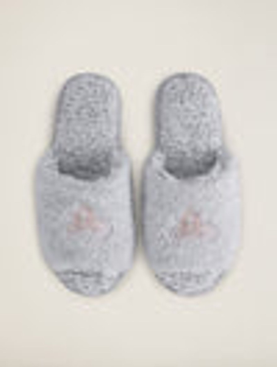 Her Barefoot Dreams | Cozychic® Disney Princess Women'S Slipper Heathered Gray