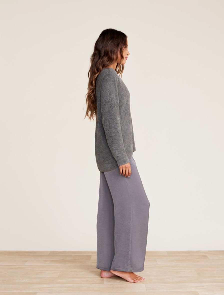 Her Barefoot Dreams | Cozychic Lite® V-Neck Seamed Pullover