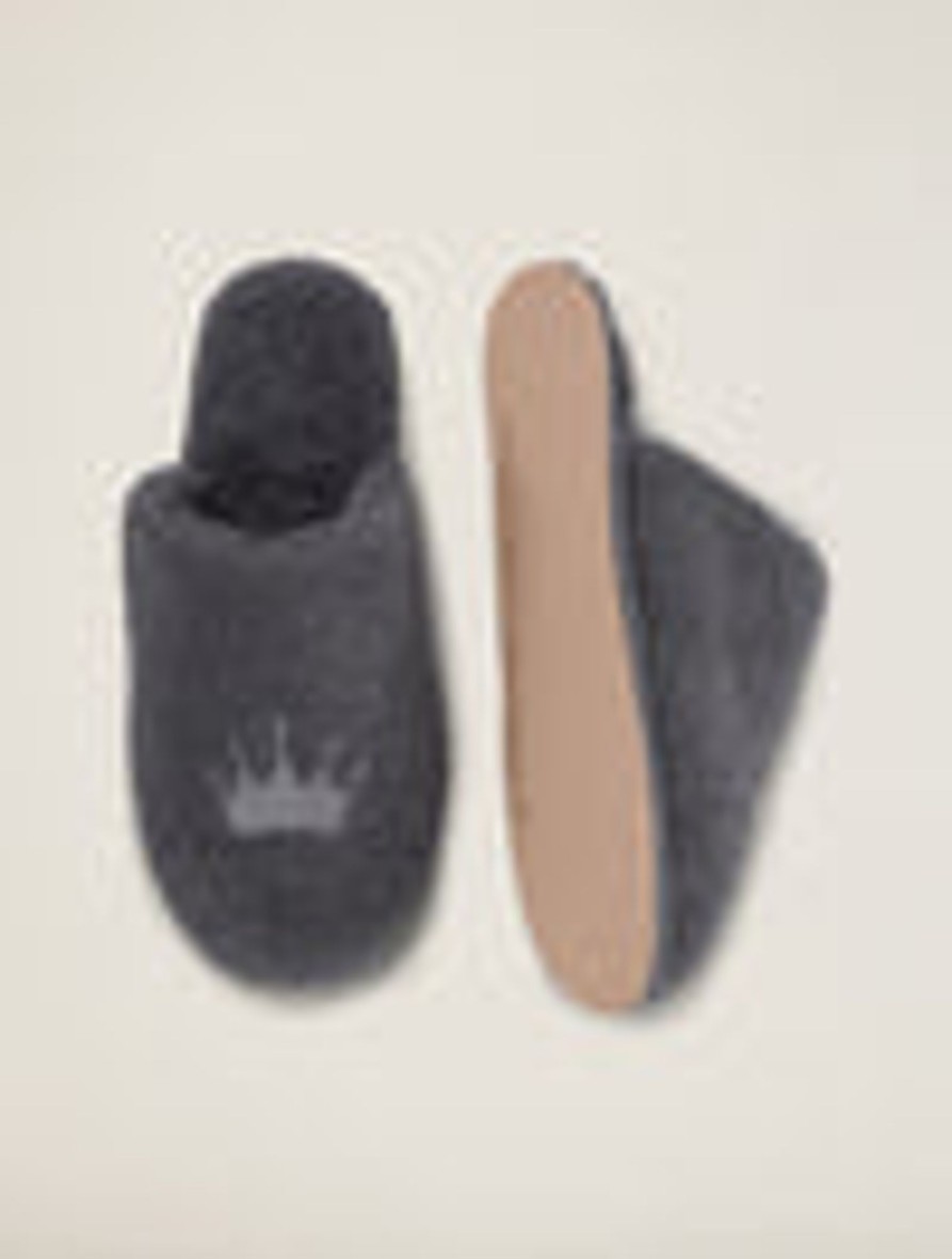 Him Barefoot Dreams | Cozychic® Disney Men'S Slipper Graphite