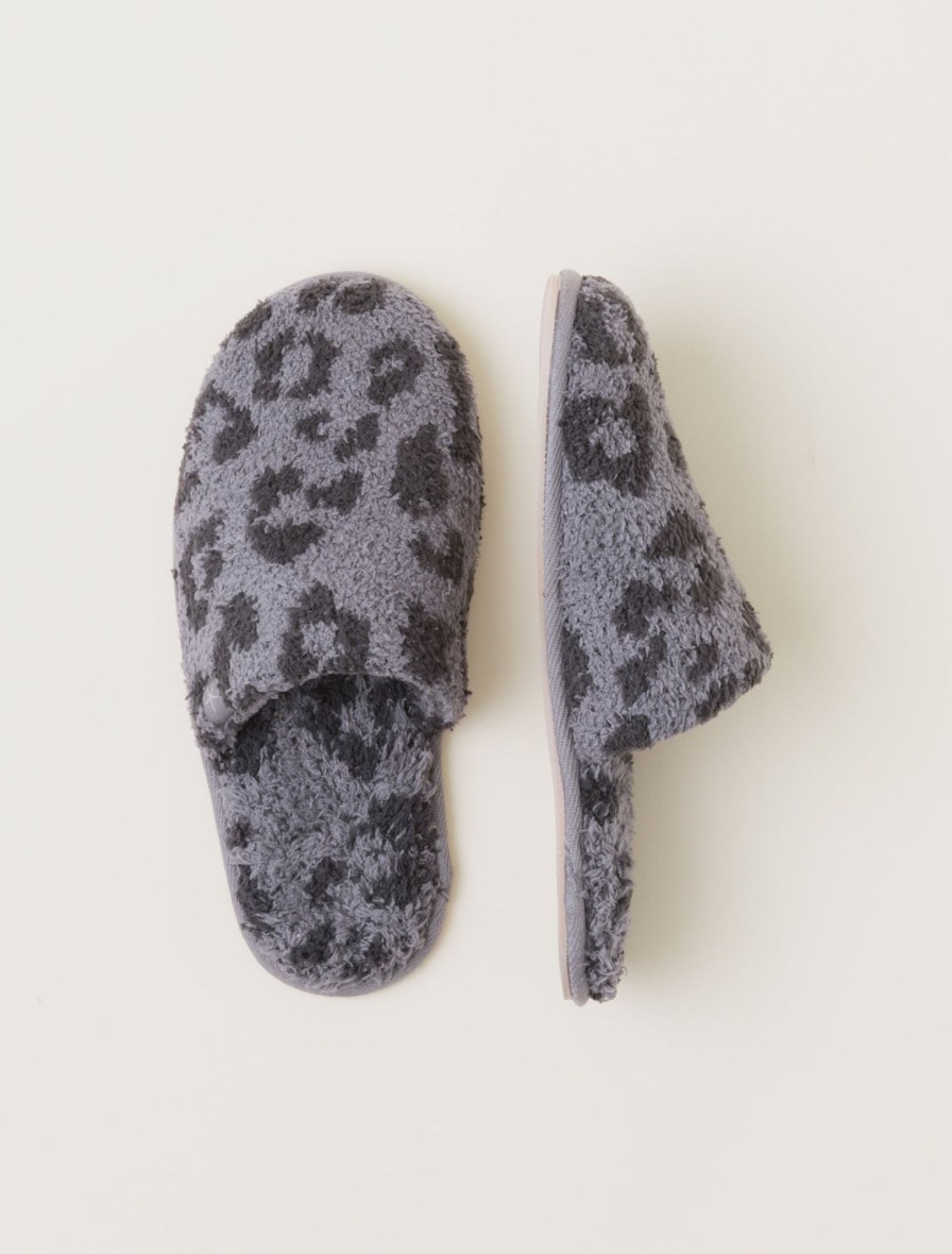 Her Barefoot Dreams | Cozychic® Barefoot In The Wild® Slipper Linen / Warm Gray